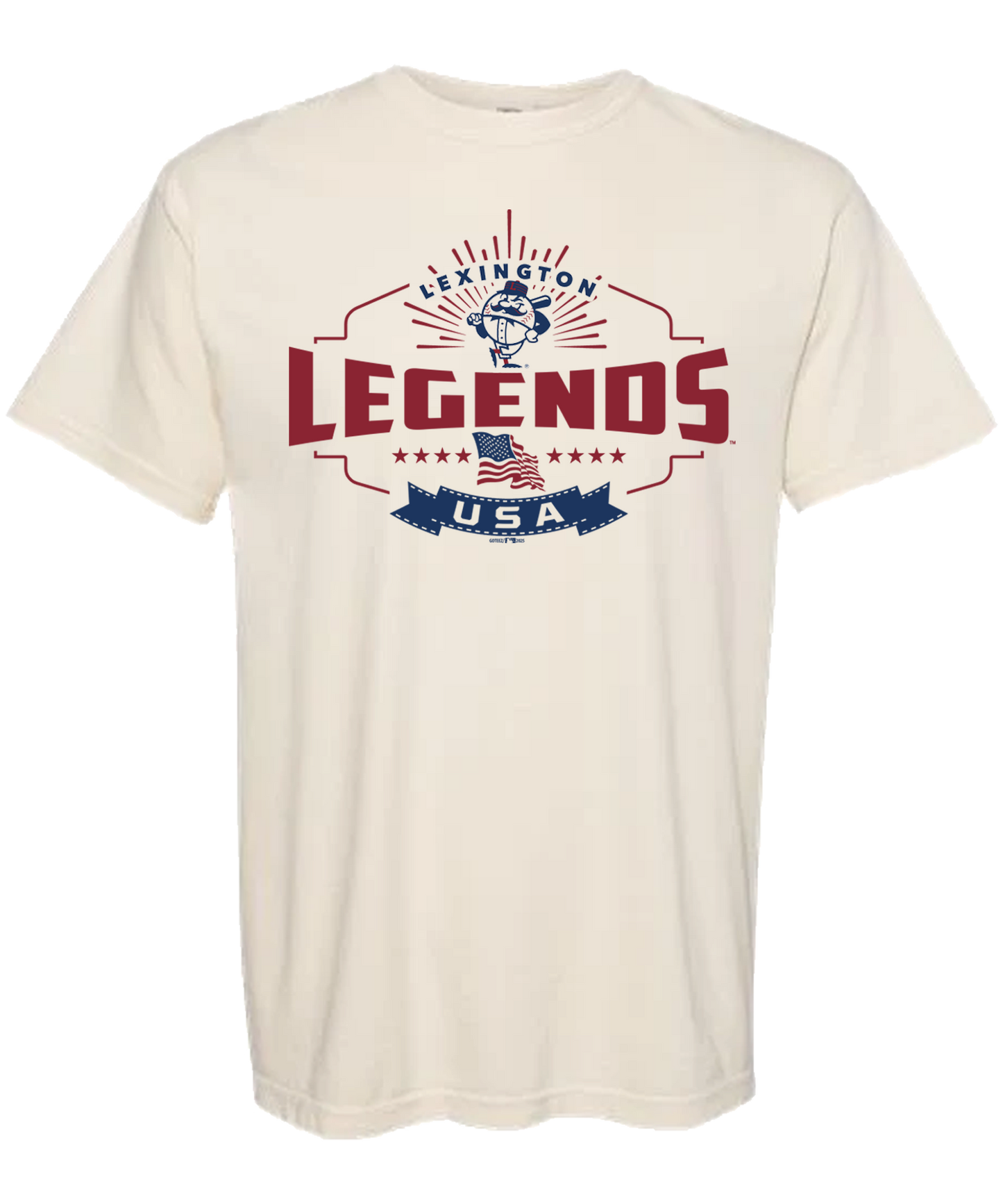 Adult Cream Vintage USA Softstyle Tee