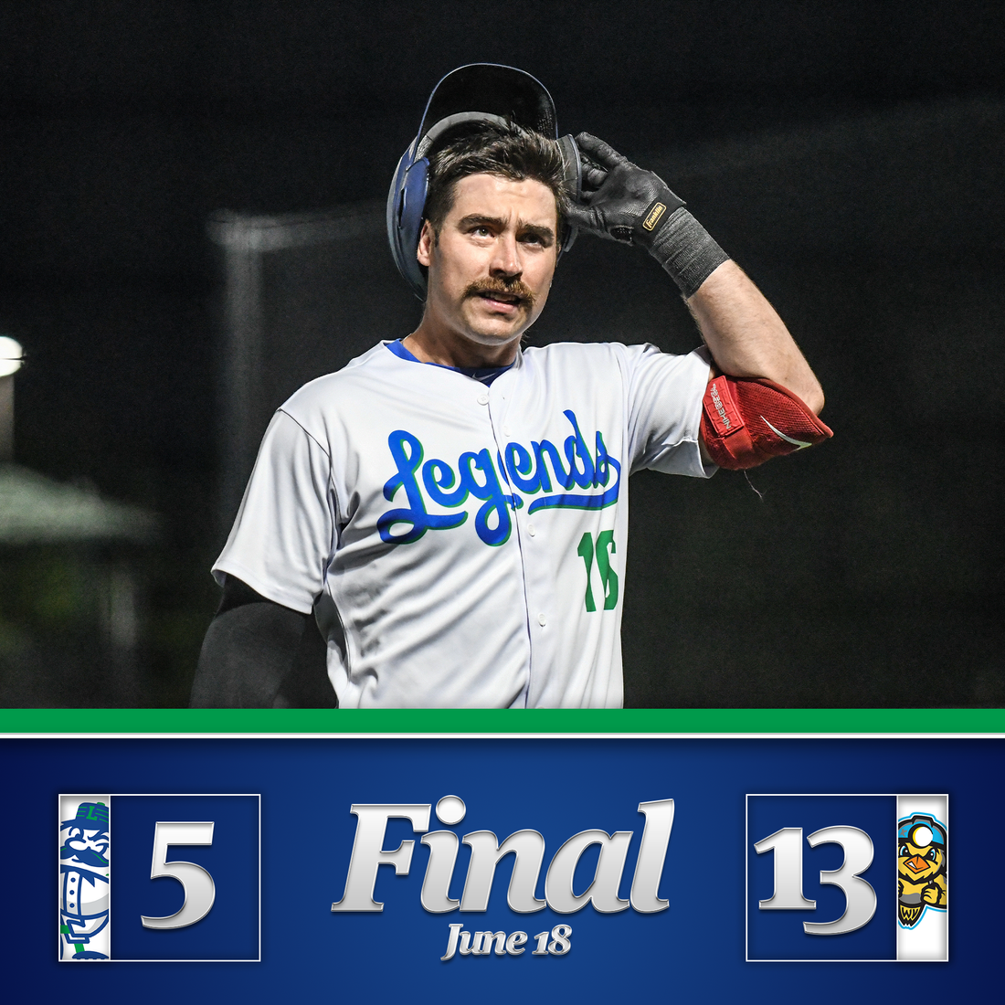 Dirty Birds Overpower Legends in 13-5 Blowout