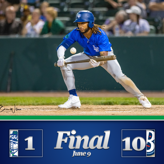 Blue Crabs Power Past Legends in Dominant 10-1 Win