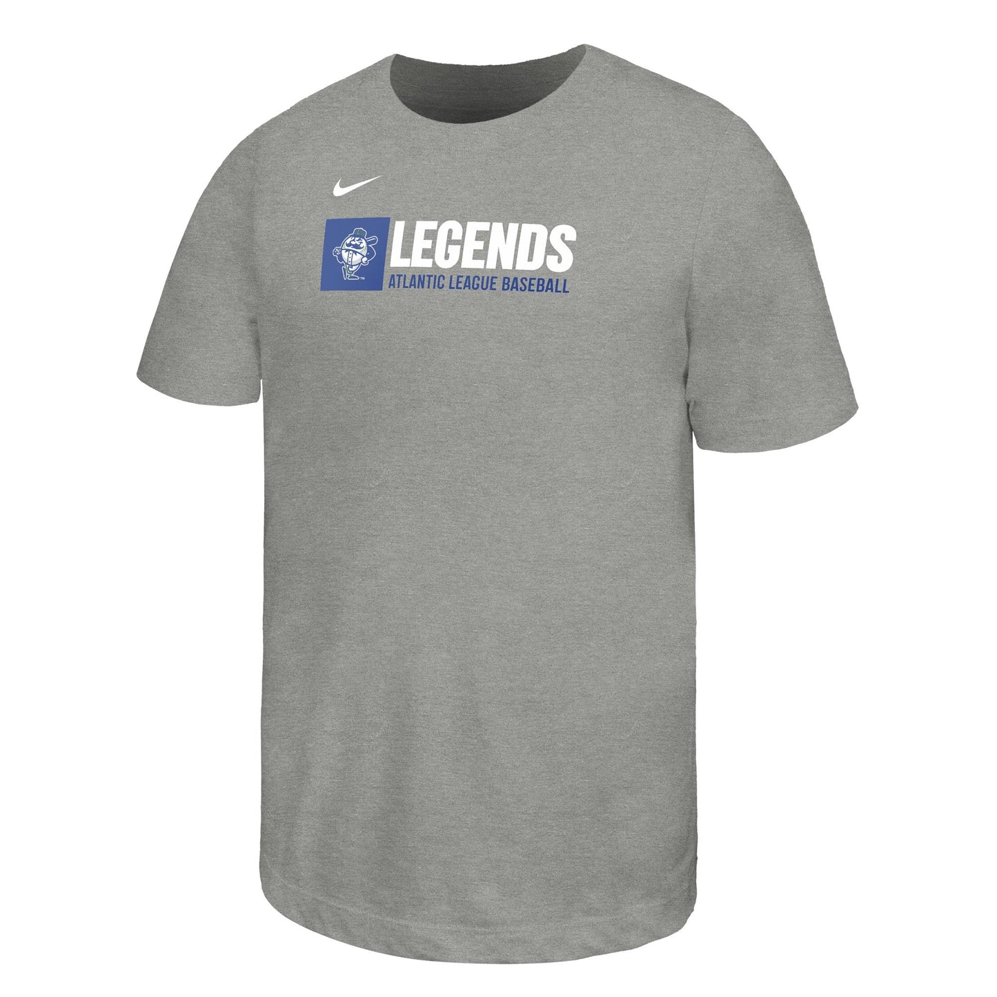 Youth Nike Grey Legends Script Dri-Fit Tee