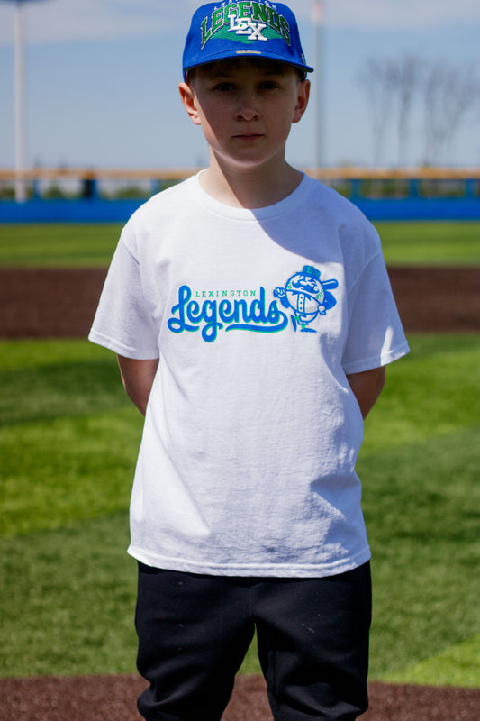 Youth Lexington Legends and Mighty Lex - White