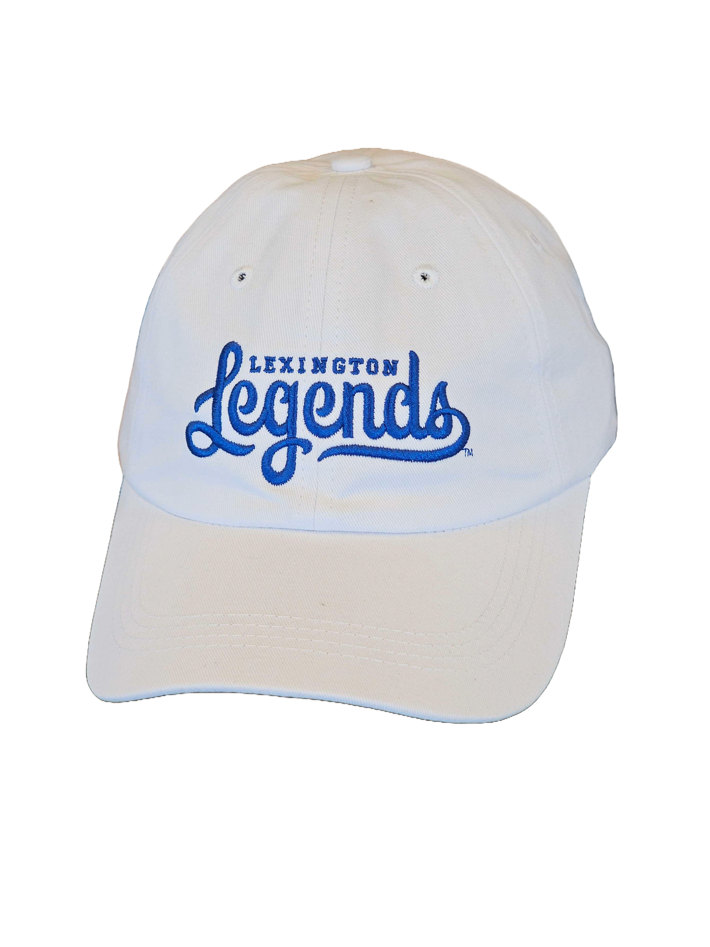 Lexington Legends Dad Hat - White