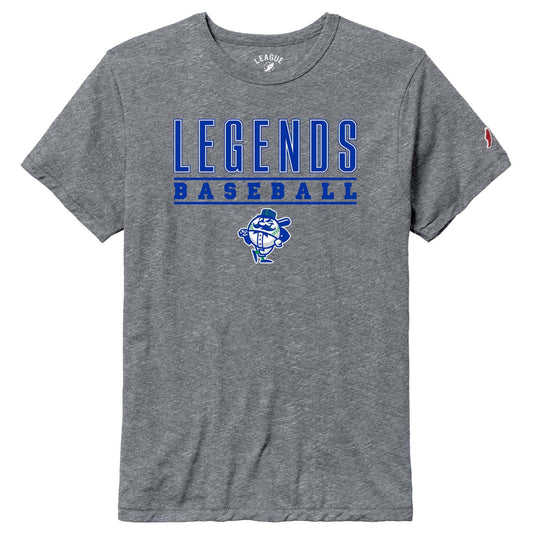 The League Victory Falls Heather Grey Tee
